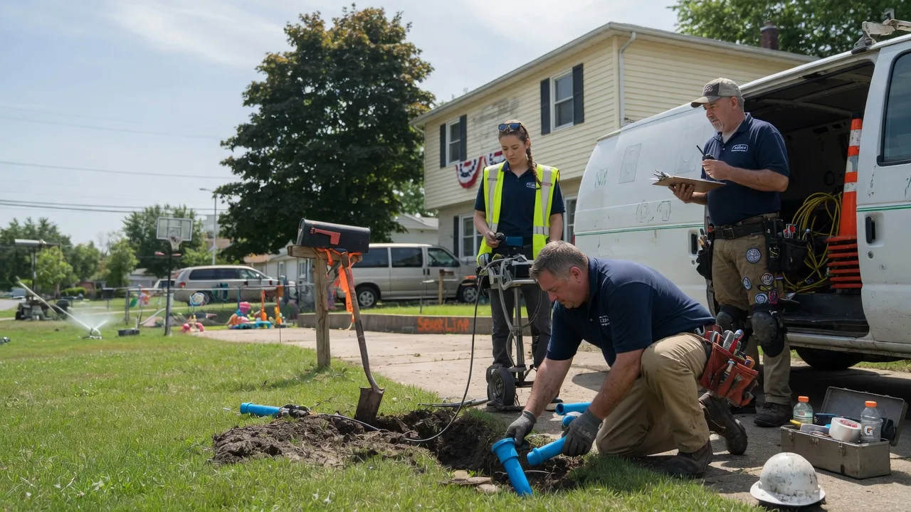 Slab Leak Repair in Andover, OH near me